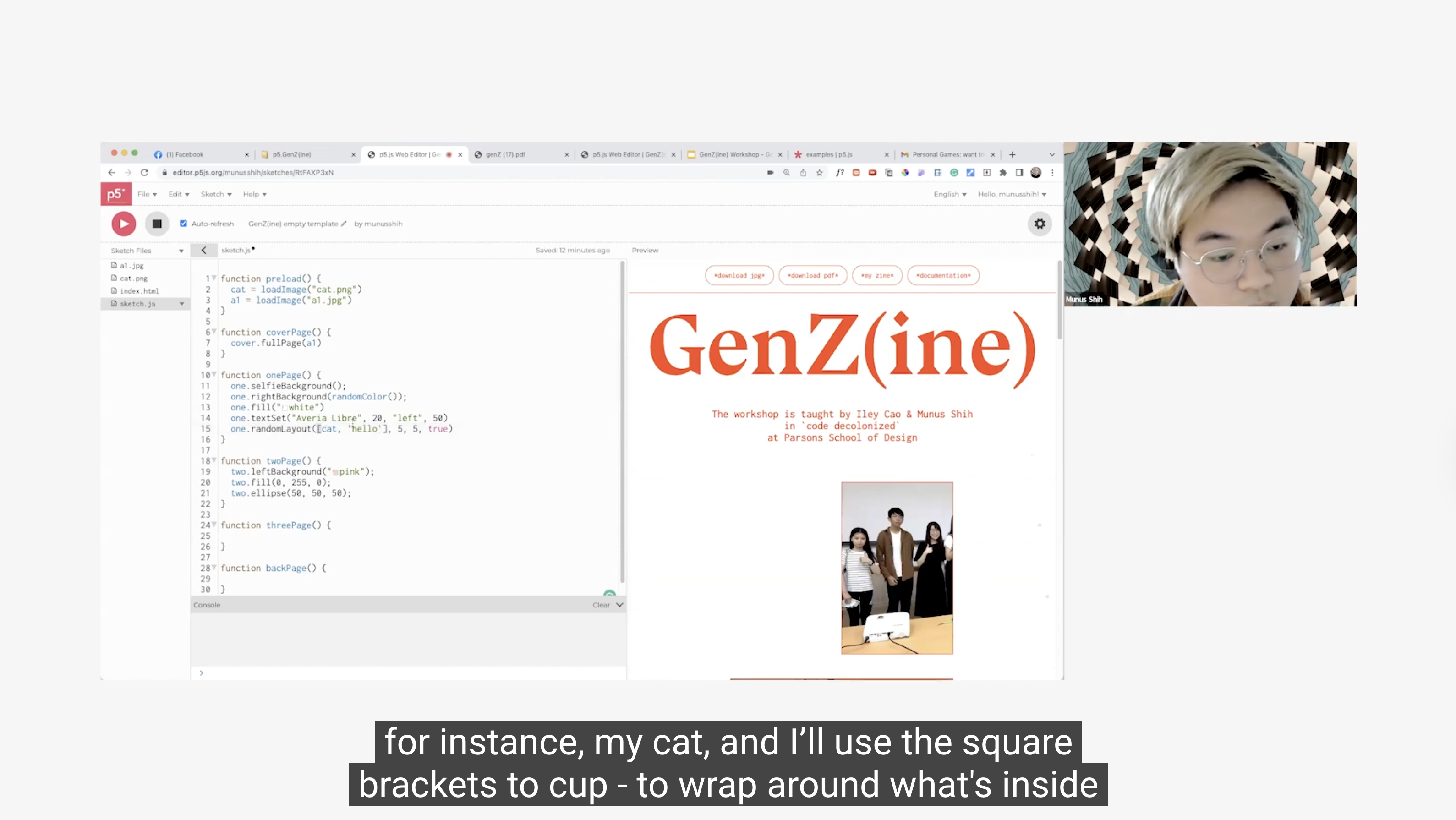 p5.(Gen)Zine V.2 media 1